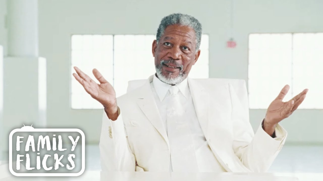 Meet God (Morgan Freeman) | Bruce Almighty (2003) | Family Flicks