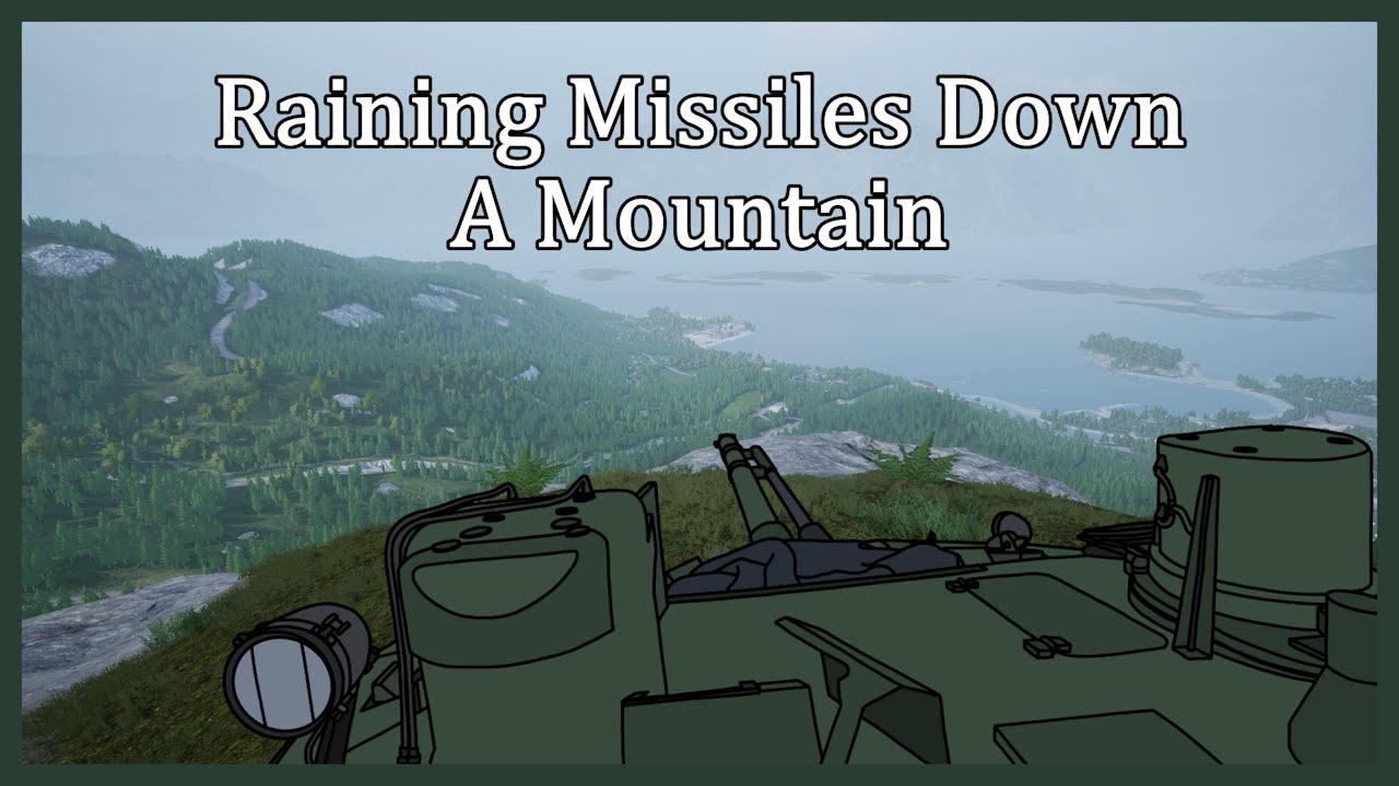 Getting Revenge On The Enemy Tank From a Mountain | Squad Vehicle Gameplay