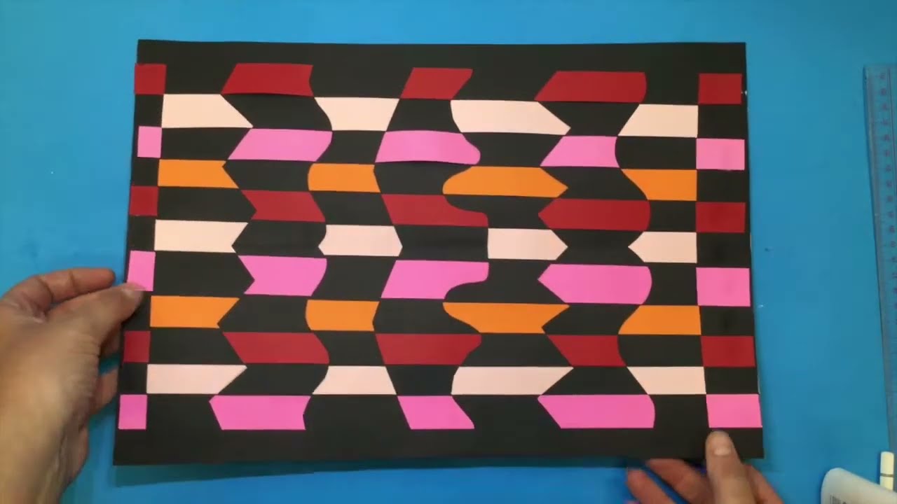 Grade 2 Paper Weaving Day 1