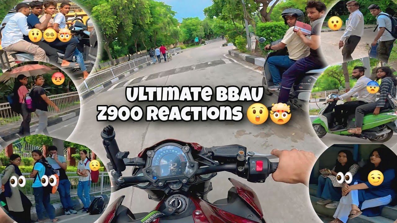 Unexpected Reactions in BBAU When We Entered on Z900 😱