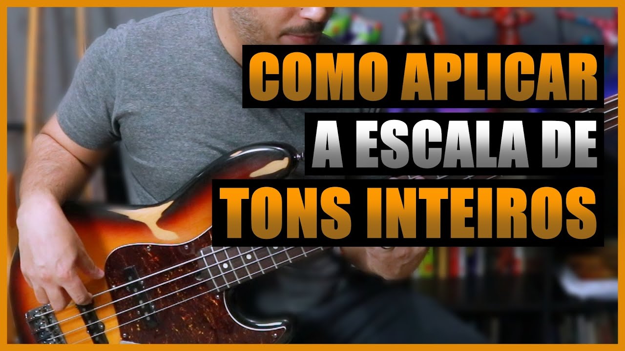 Escala de Tons Inteiros / Hexafônica (Teoria + Aplicação) | ESCALAS PARA CONTRABAIXO