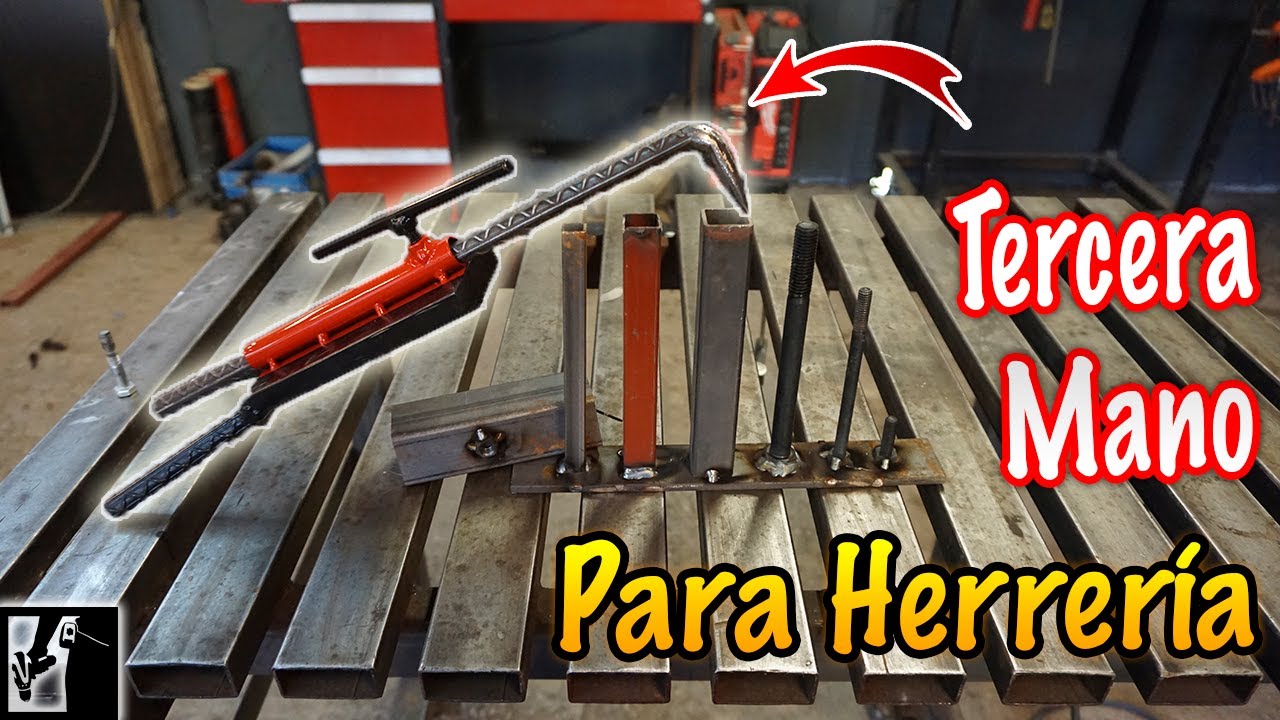 🖐  Tercera mano para Soldar - HERRERÍA || #ProyectoExprés⚡- Asahel 👨‍🏭🔩 || Los Bestauradores