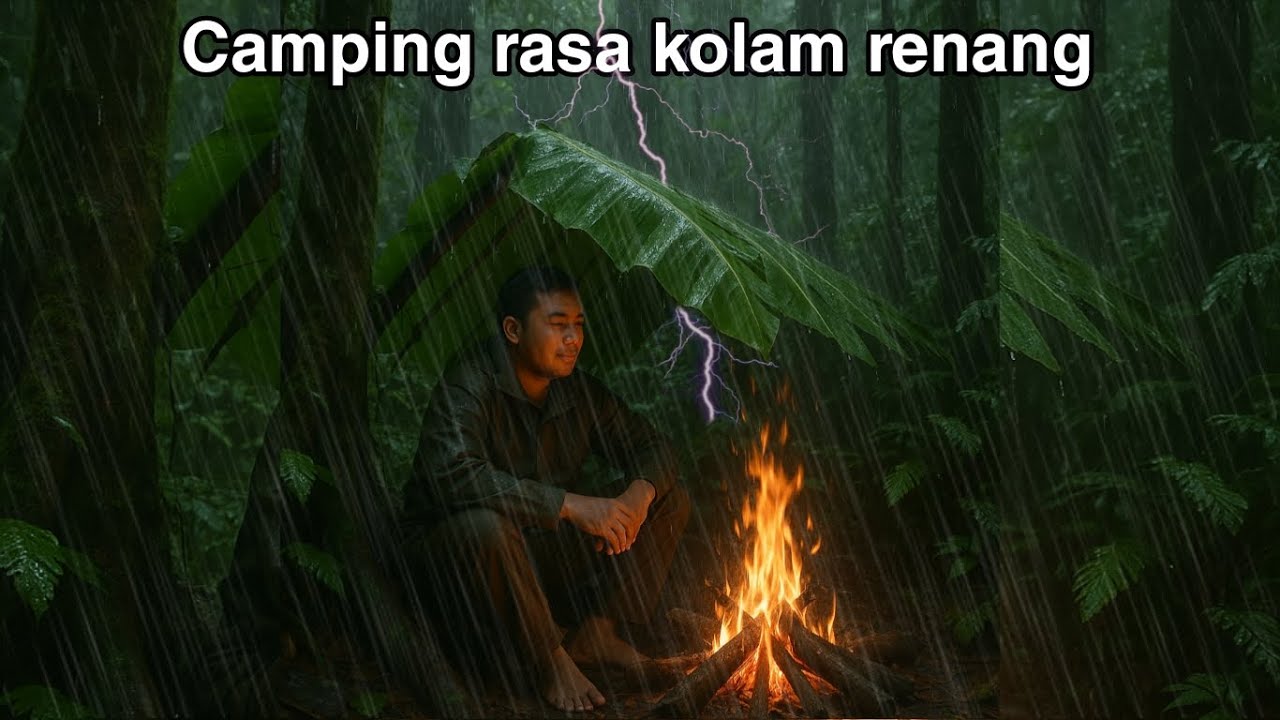 Camping Ekstrem 2 Hari: Hujan Deras Tak Menghentikan Kami