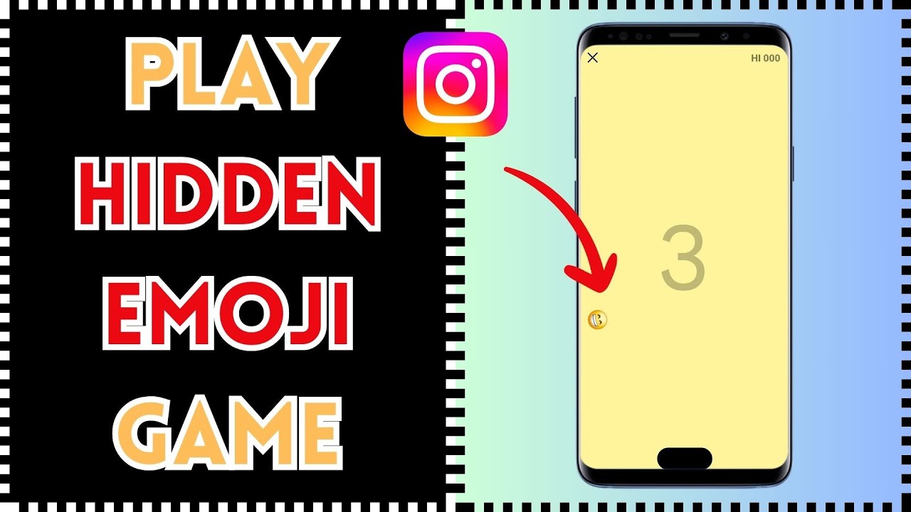 EMOJI PONG GAME || How to Play the Hidden Emoji Pong Game on Instagram (2024)