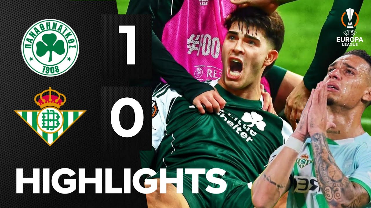 Vicente Taborda WINNING Goal !! 1-0 Panathinaikos vs Real Betis Highlights UEFA Europa League 2026
