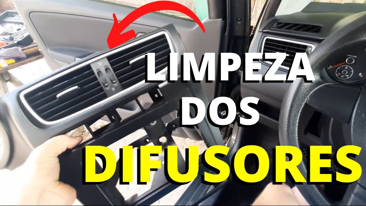COMO DESMONTAR E LIMPAR DIFUSORES DO FOX 2013