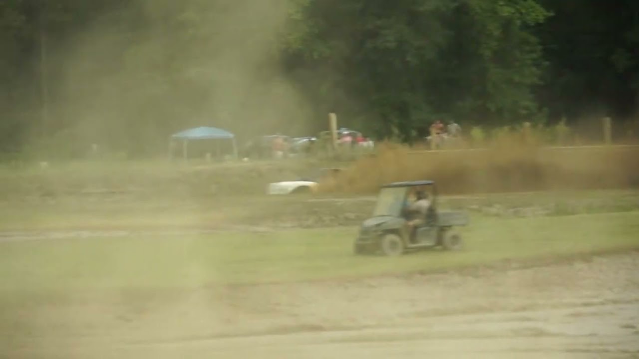 Gotta love it( takes out guardrail) @ RRMT 08/02/25