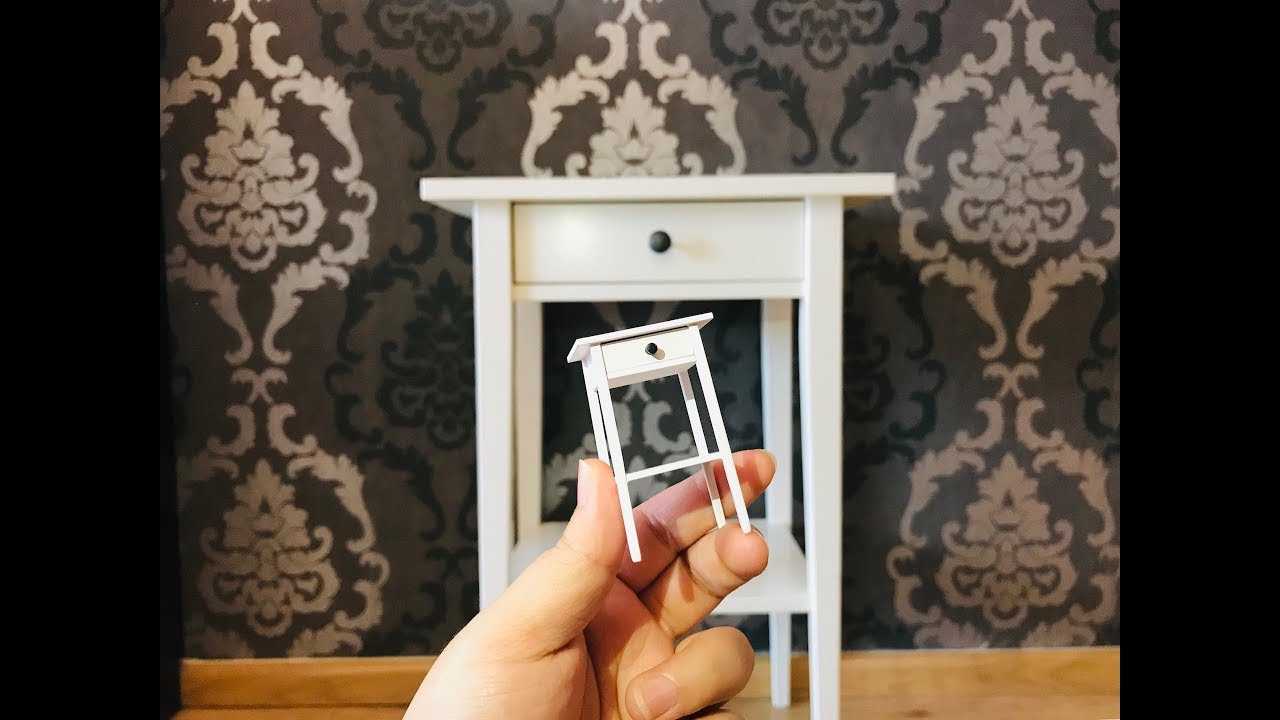 Miniature - IKEA HEMNES Bedside Table
