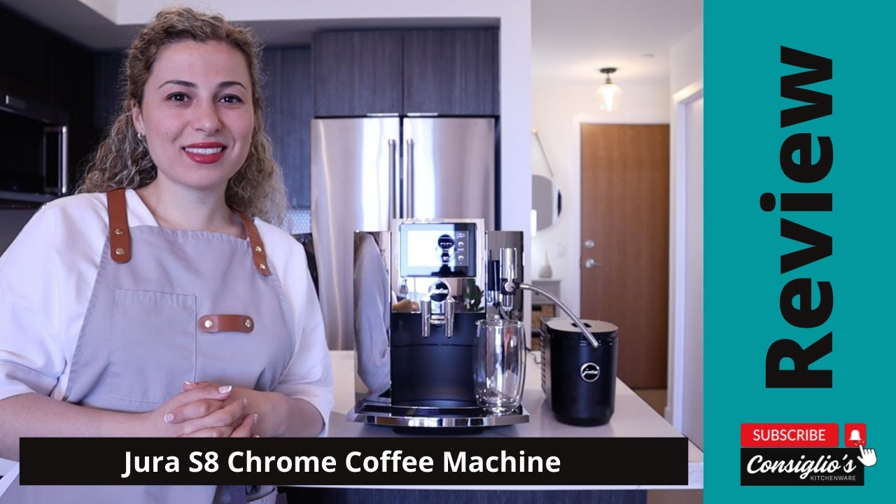 How to use the Jura S8 Super Automatic Espresso Machine.
