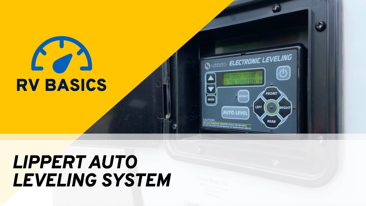 How To Use a Lippert Auto Leveling System | RV Basics