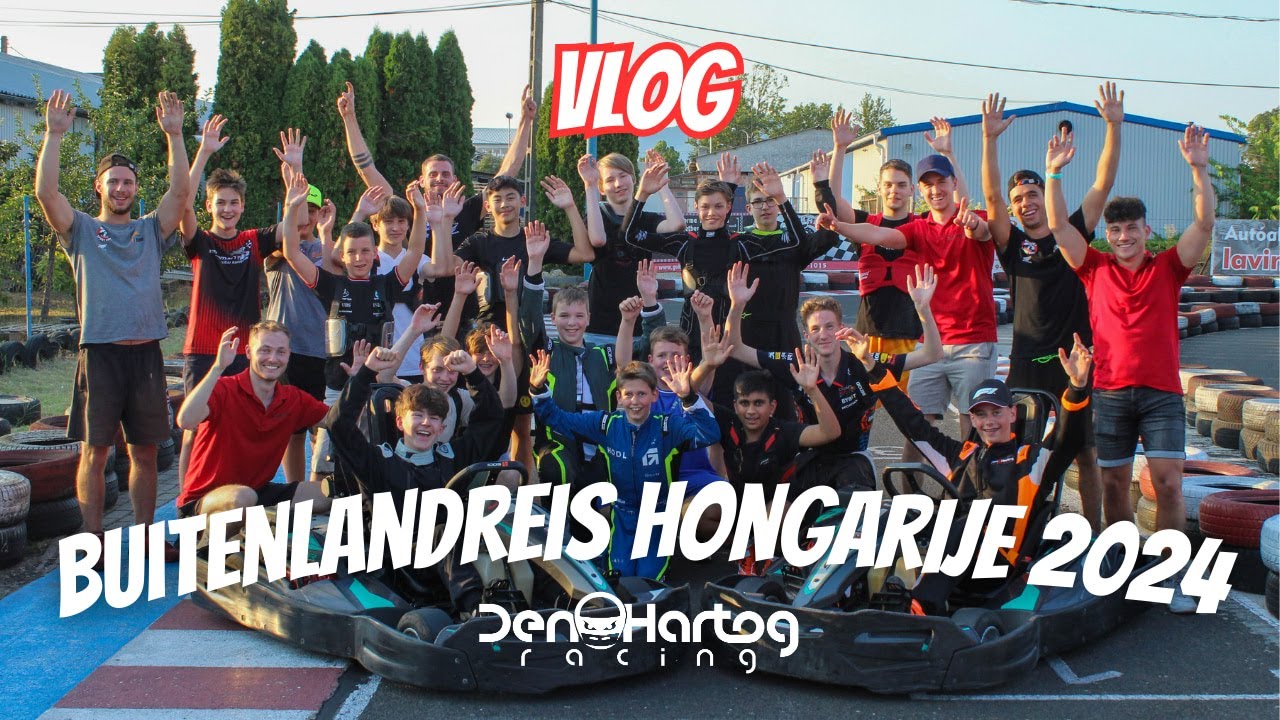 Wij gingen naar Hongarije 🇭🇺 met onze kartschool! | Vlog buitenlandreis