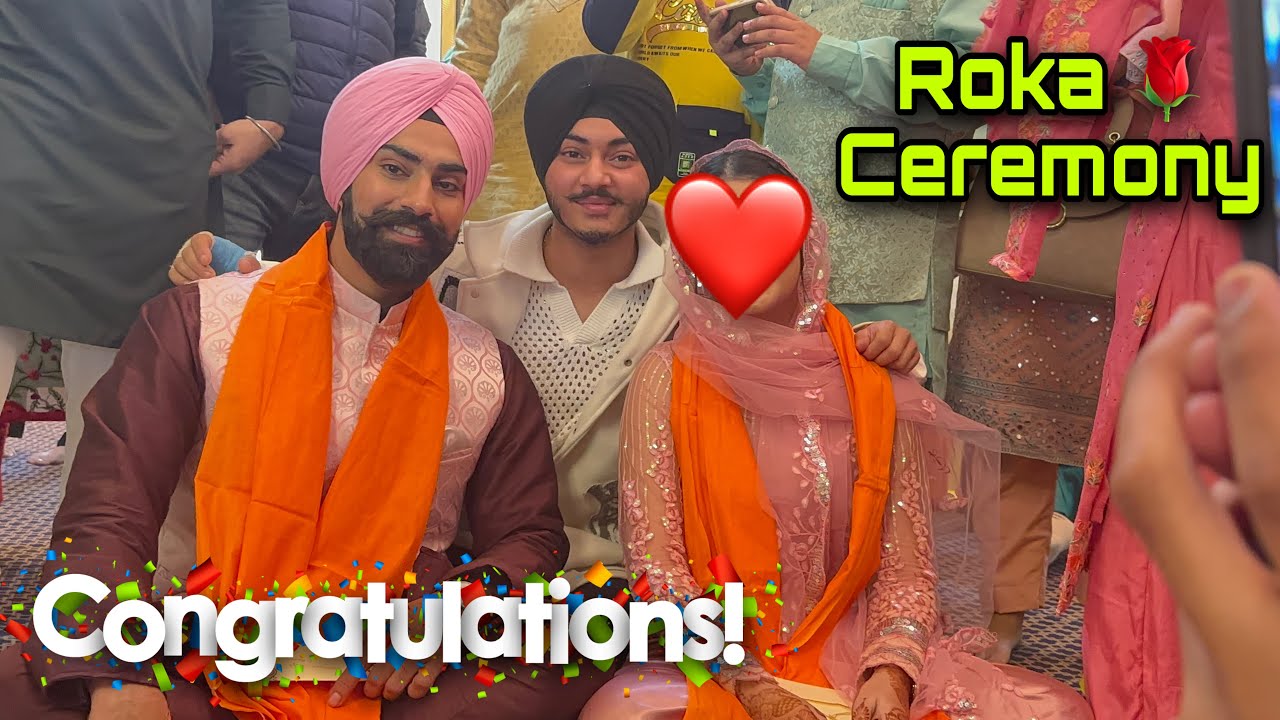 Roka Ceremony 🥳 || 365 Days 365 Vlogs || Prabh & Rashi
