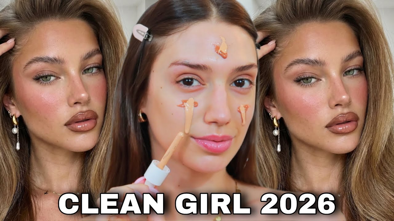MAKE DE CLEAN GIRL EM 2026 *COMO FAZER MAQUIAGEM DE CLEAN GIRL ATUALIZADA*