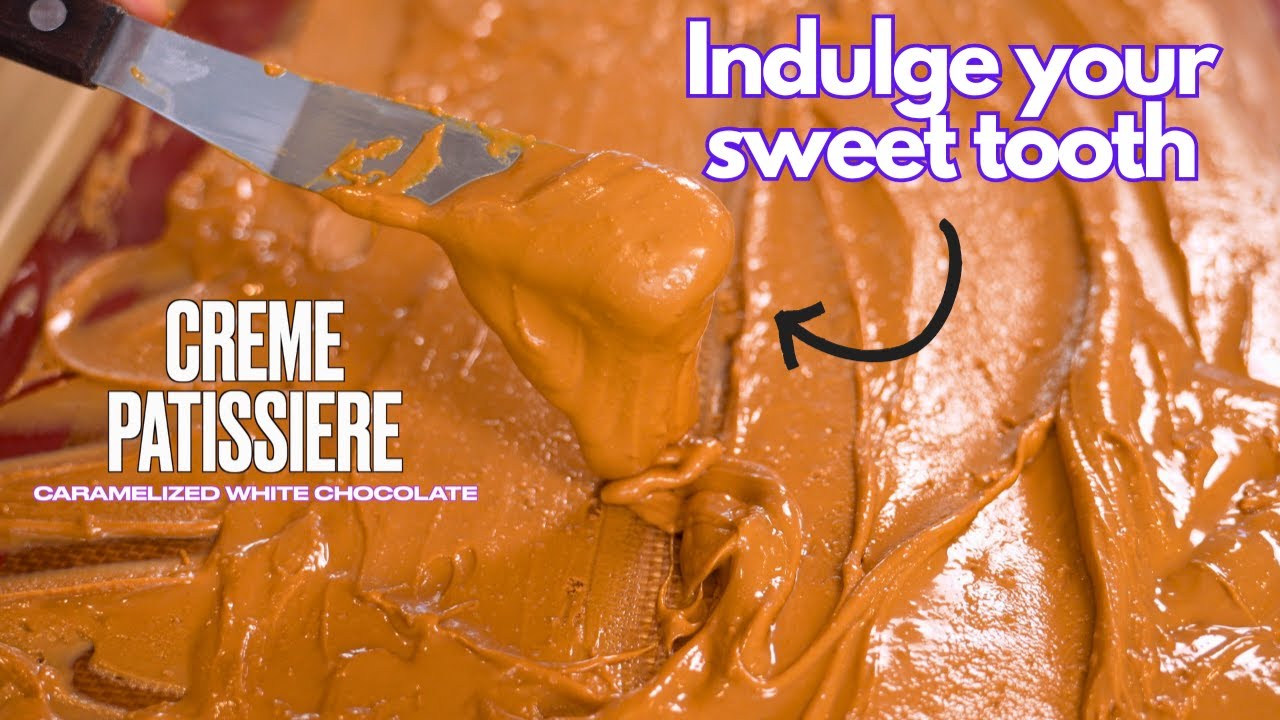 Caramelized White Chocolate Pastry Cream: The Best Filling Ever