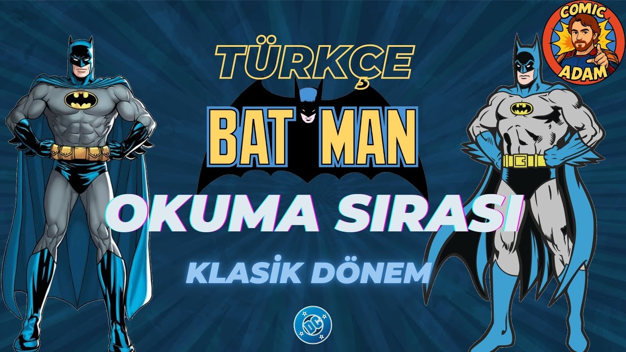 BATMAN OKUMA SIRASI #1 (Klasik Dönem) 📖 REHBER 4 #batman