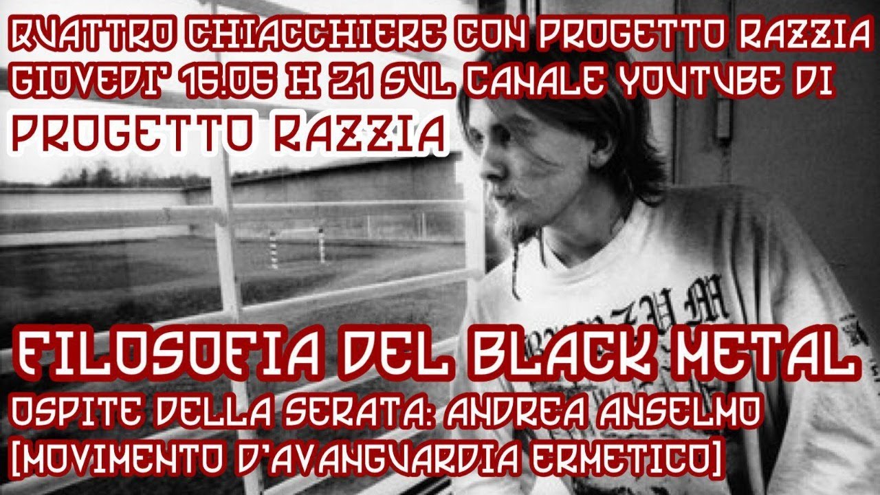 Filosofia del Black Metal: Quattro chiacchiere con Andrea Anselmo