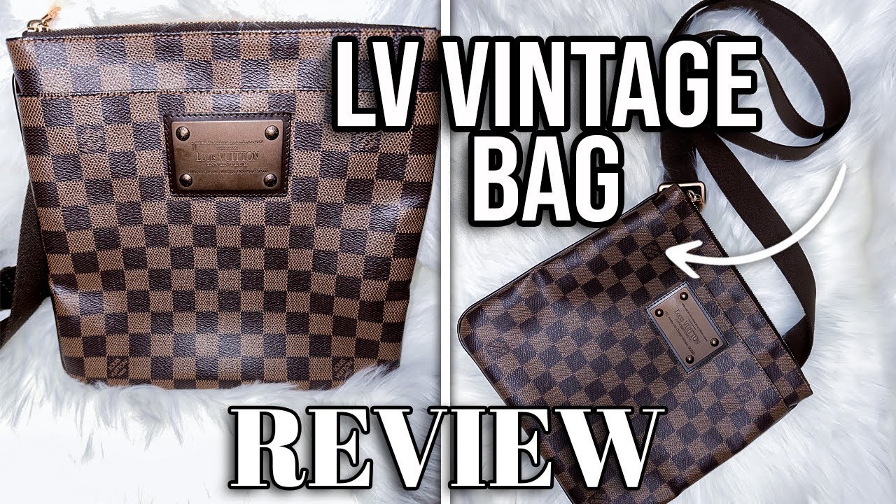 Vintage Louis Vuitton Bag Review | LV Vintage Crossbody Bag