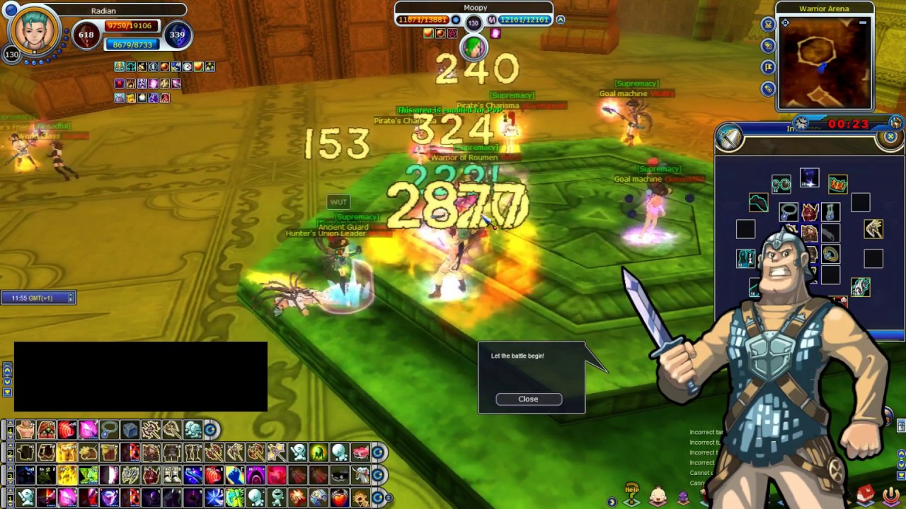 Divine Trial PVP KQ (130-135) - Fiesta Online
