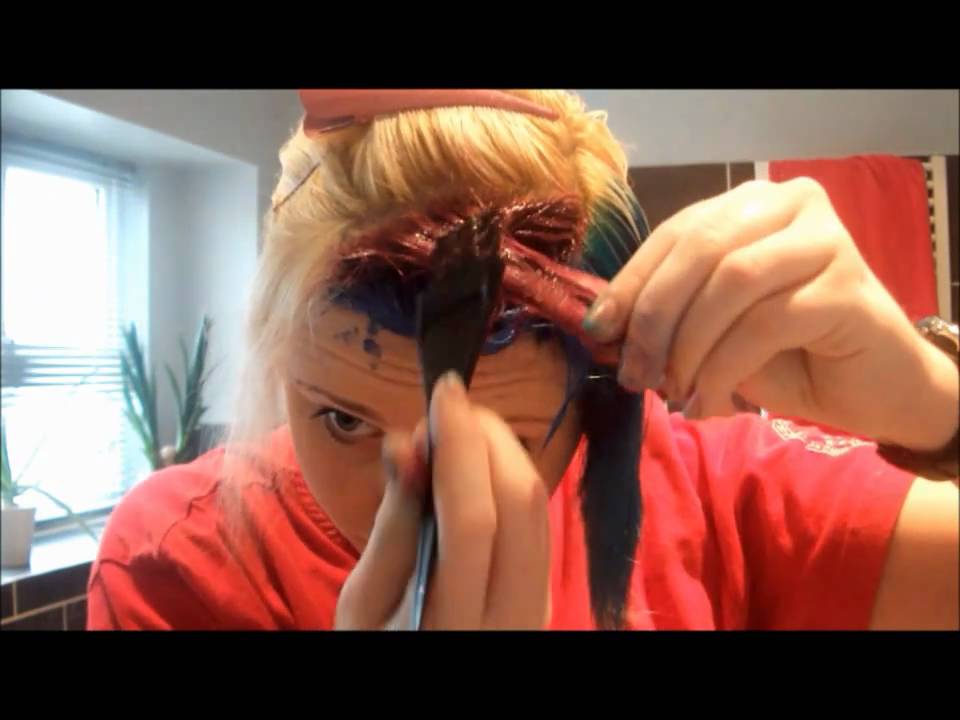 How to Dye Bangs/Fringe