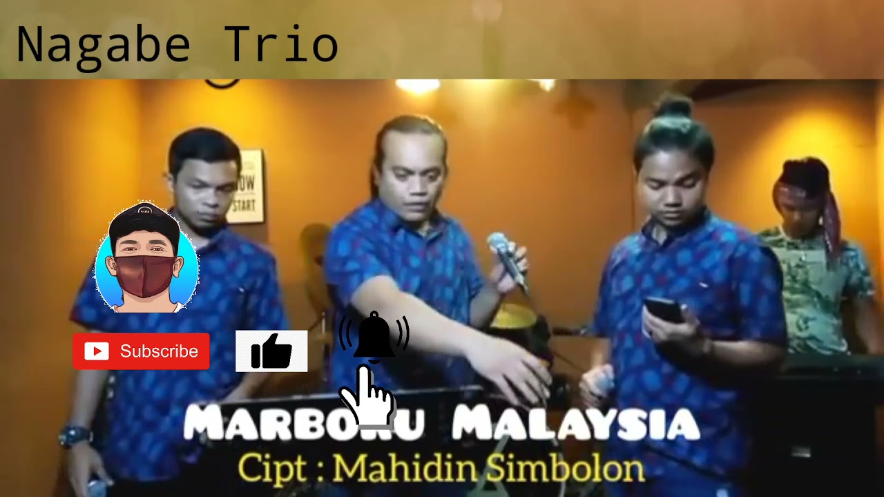 Marboru Malaysia - cipt : Mahidin Simbolon cover lagu artist batak Nagabe trio