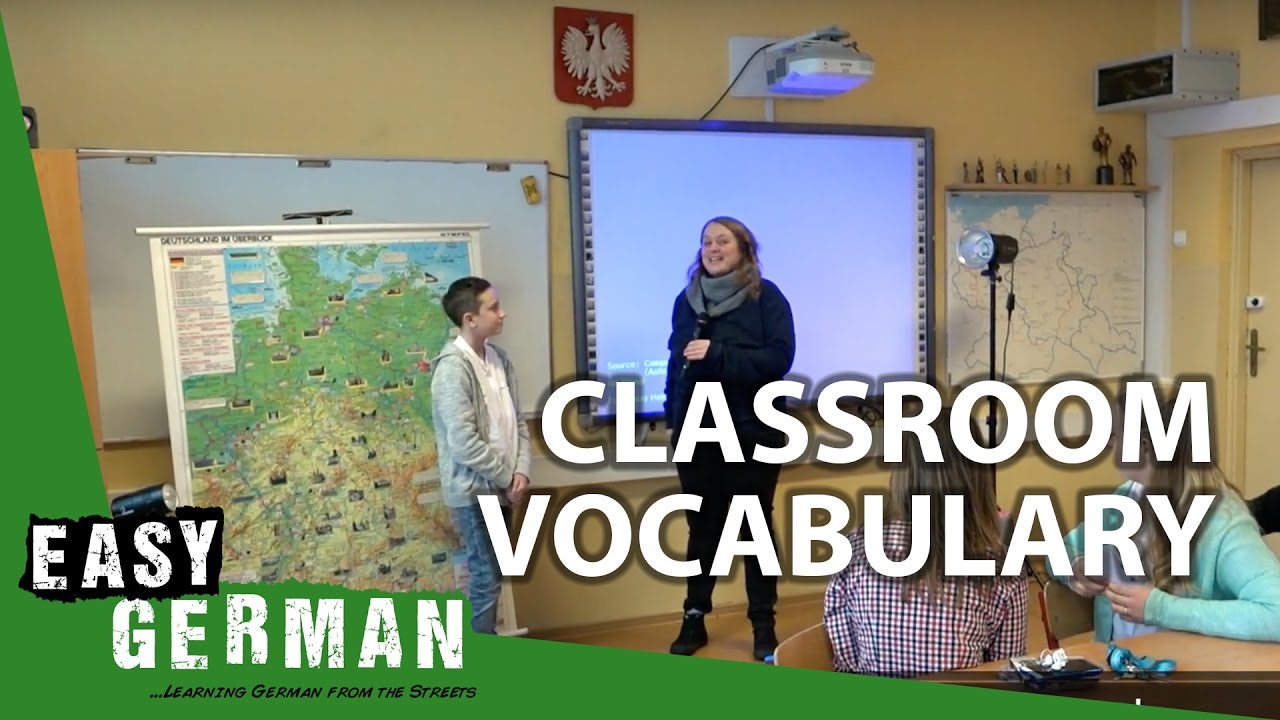 Classroom vocabulary | Super Easy German (23)
