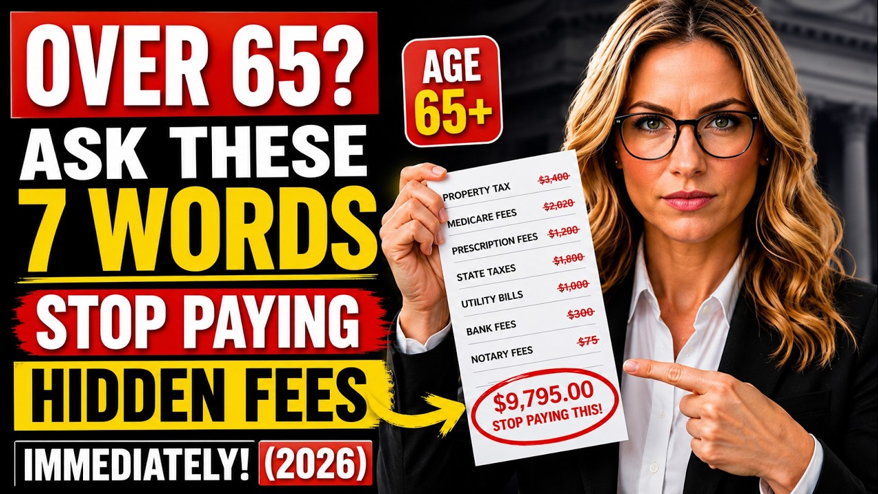 Retirees: Say These 7 Words and Stop Hidden Fees Instantly 