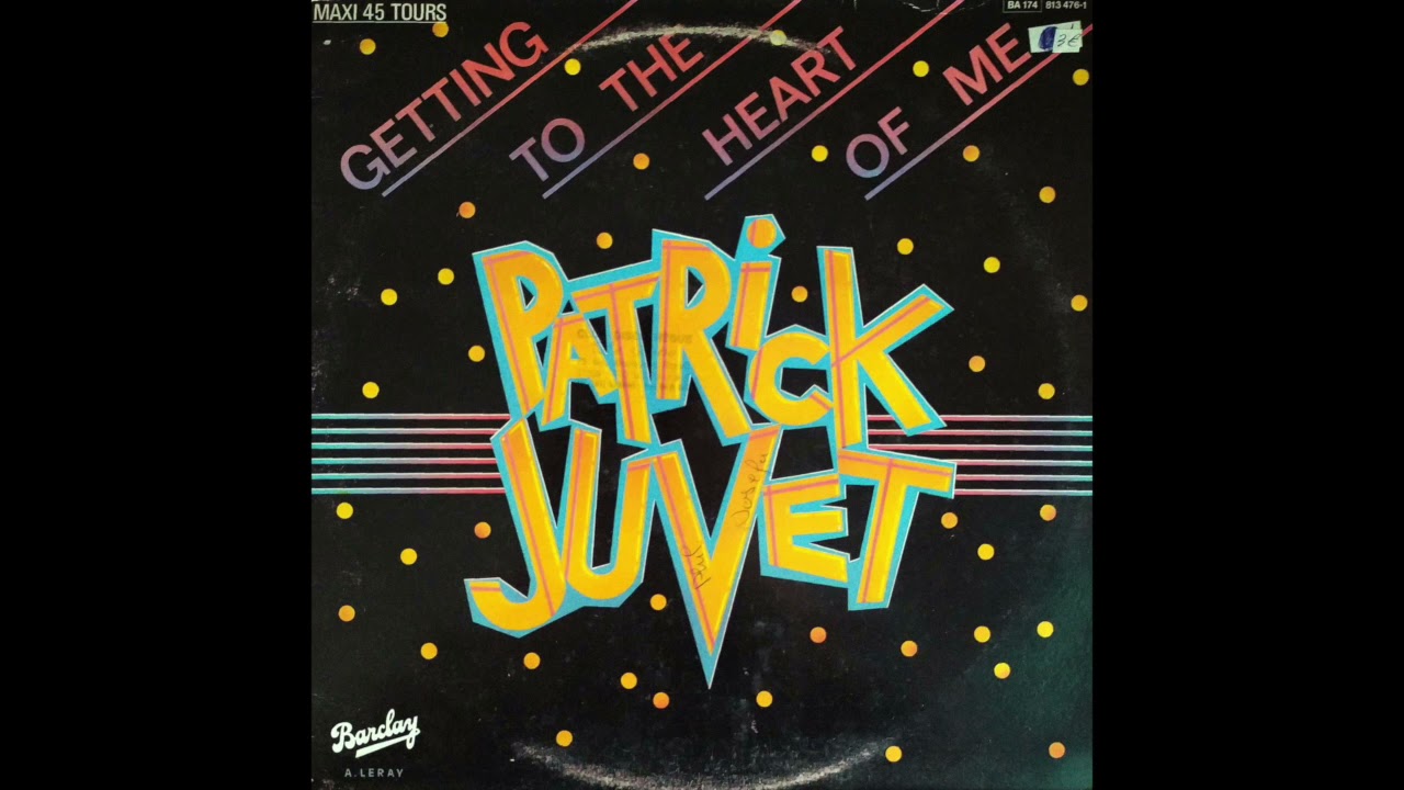 Patrick Juvet - Getting to the heart of me (Version maxi 45 tours)