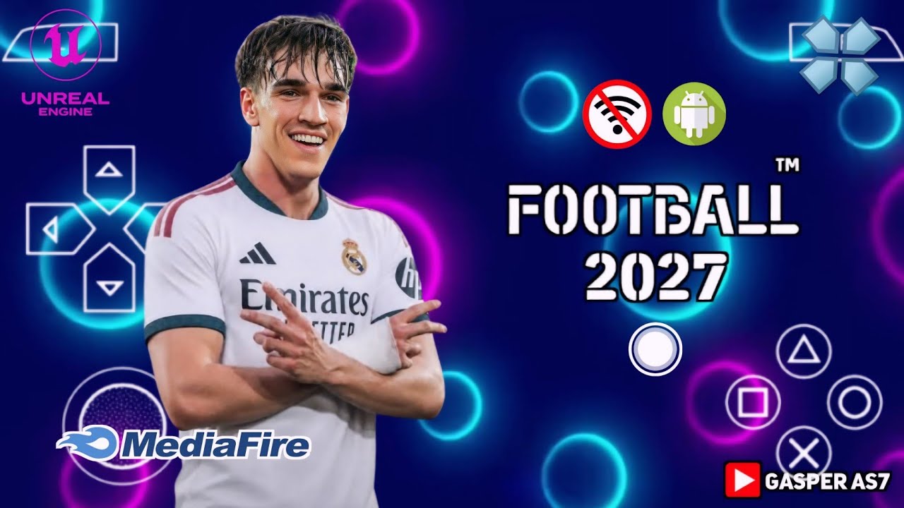 eFootball PES 2027 PSP Android Offline PS5 Camera | Efootball 2027 PPSSPP Season Update & Best HD  