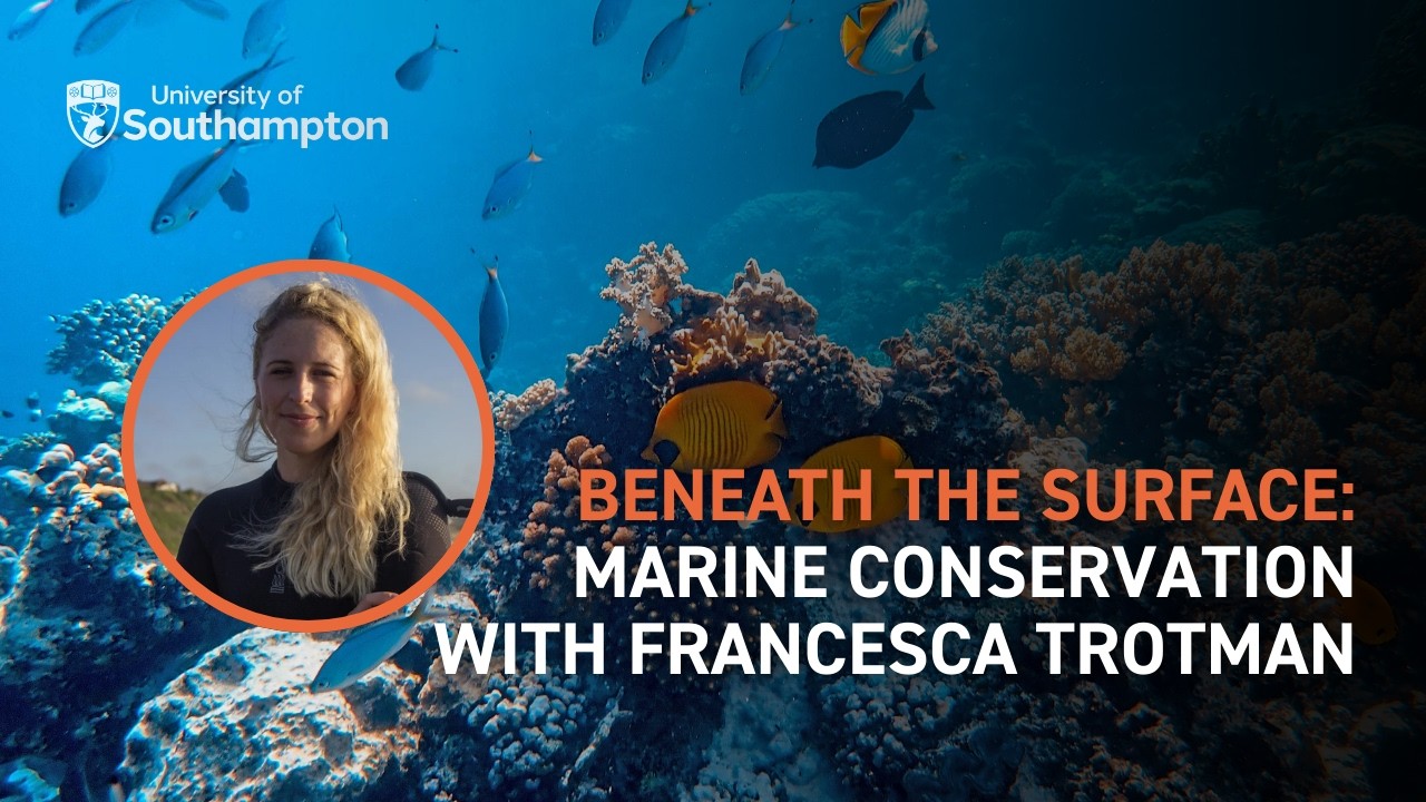Beneath the Surface Marine Conservation with Francesca Trotman | University of Southampton