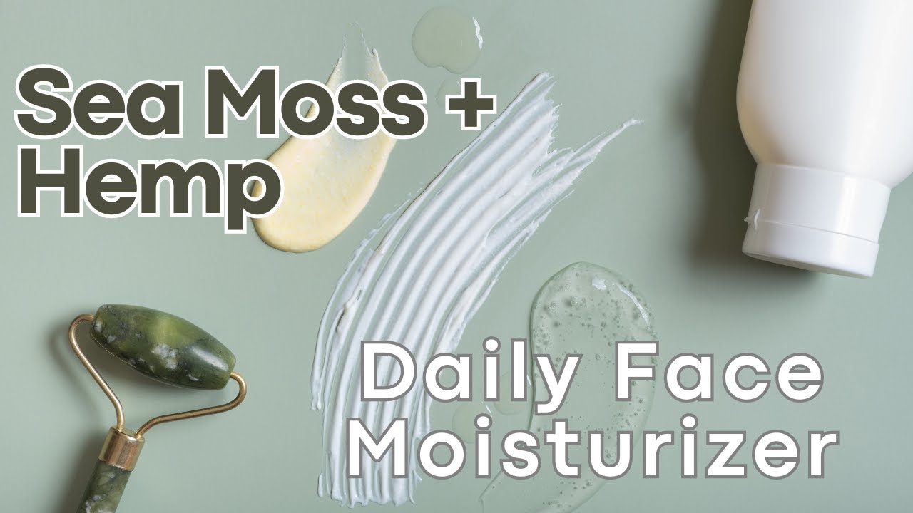 Sea Moss and Sweet Potato Face Cream Recipe for Healthy Skin