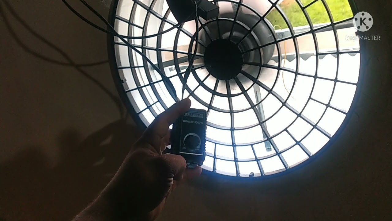 como ligar dimmer no exaustor de 50cm