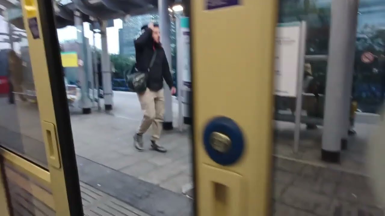 Journey on the Docklands Light Railway B07 Stock to Canary Wharf
