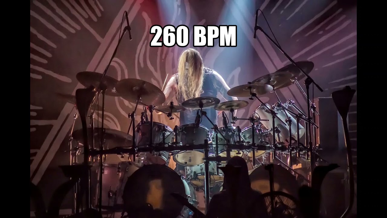 Vader/Behemoth/Nile Death Metal Drum Track 260 BPM