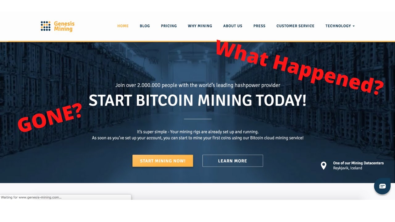 Genesis Mining закрылся? | Куда пропал Genesis Mining?