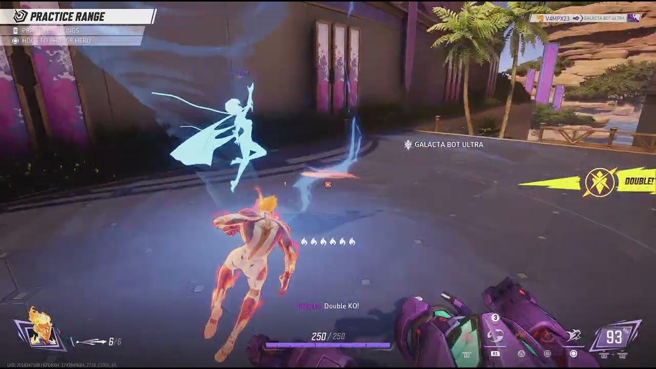 Marvel Rivals randomness in practice range
