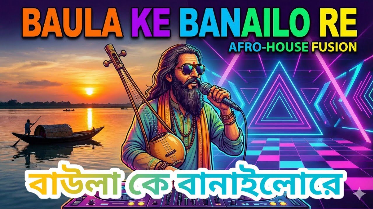 বাউলা কে বানাইলো রে | Baula Ke Banailo Re | Afro-House Fusion Mix | Hason Raja Remix