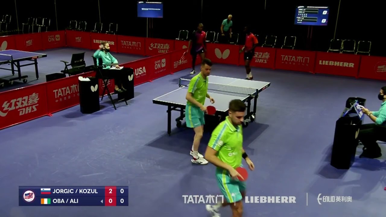 Championnats du Monde 2021 Tennis de Table - Double Kanaté-Kizito
