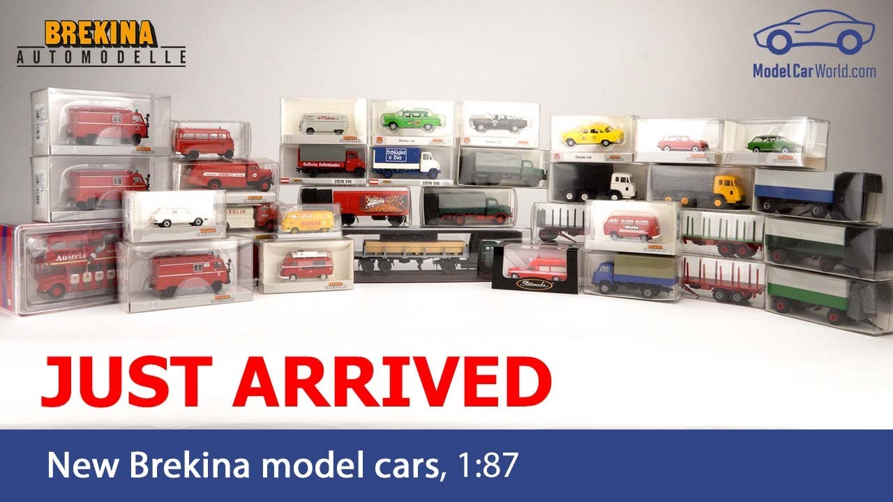 Brekina Just arrived - New model cars in scale 1:87