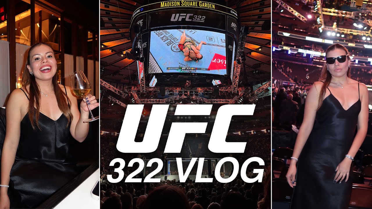 Behind the Scenes at UFC 322 in Madison Square Garden (Full Fight Night Experience)