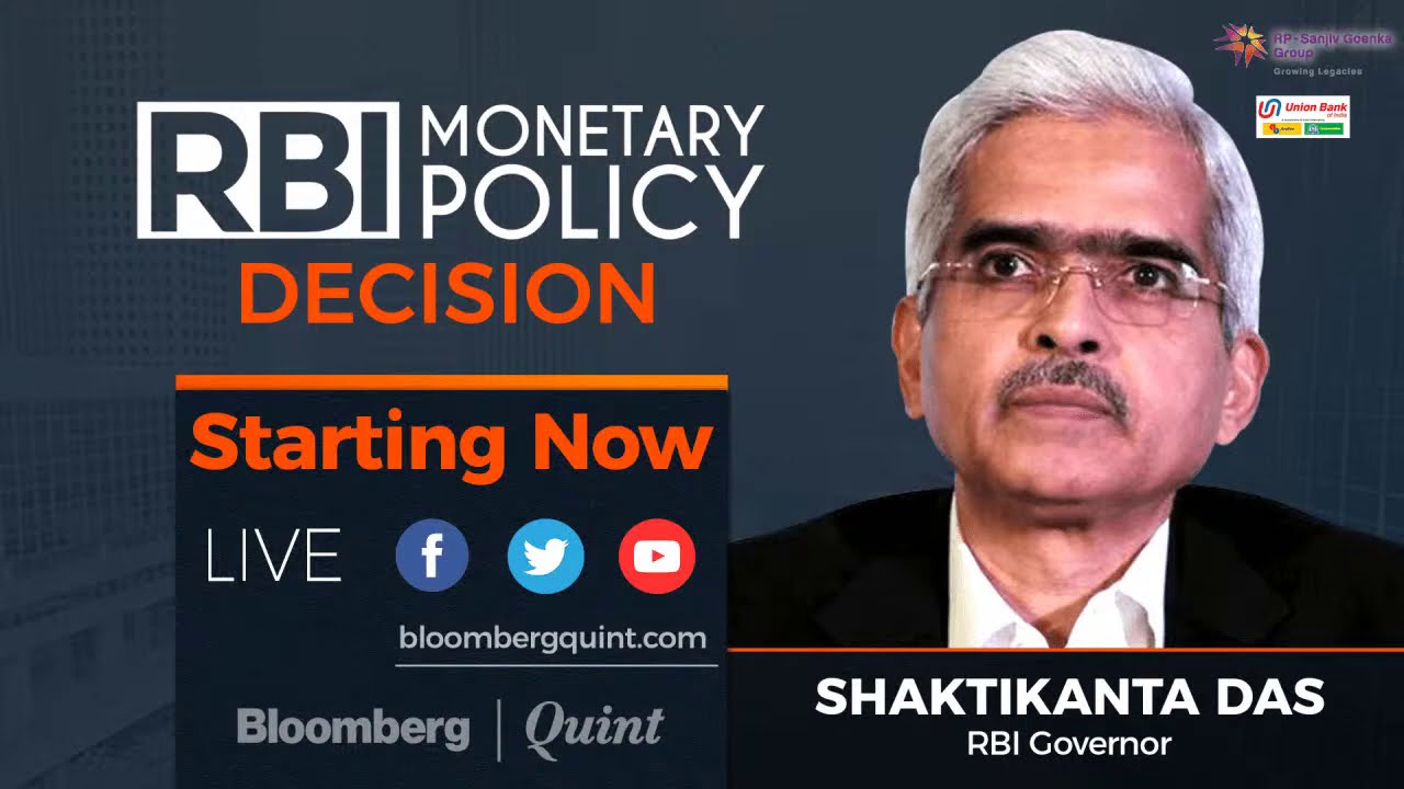 RBI Governor Shakitkanta Das' Address On Monetary Policy Decision