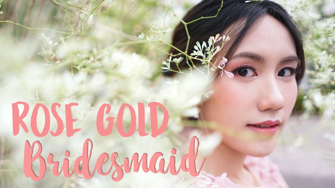 Rose Gold Bridesmaid ♡ สวยหวานไปงานแต่ง ver.เช้า | MayyR