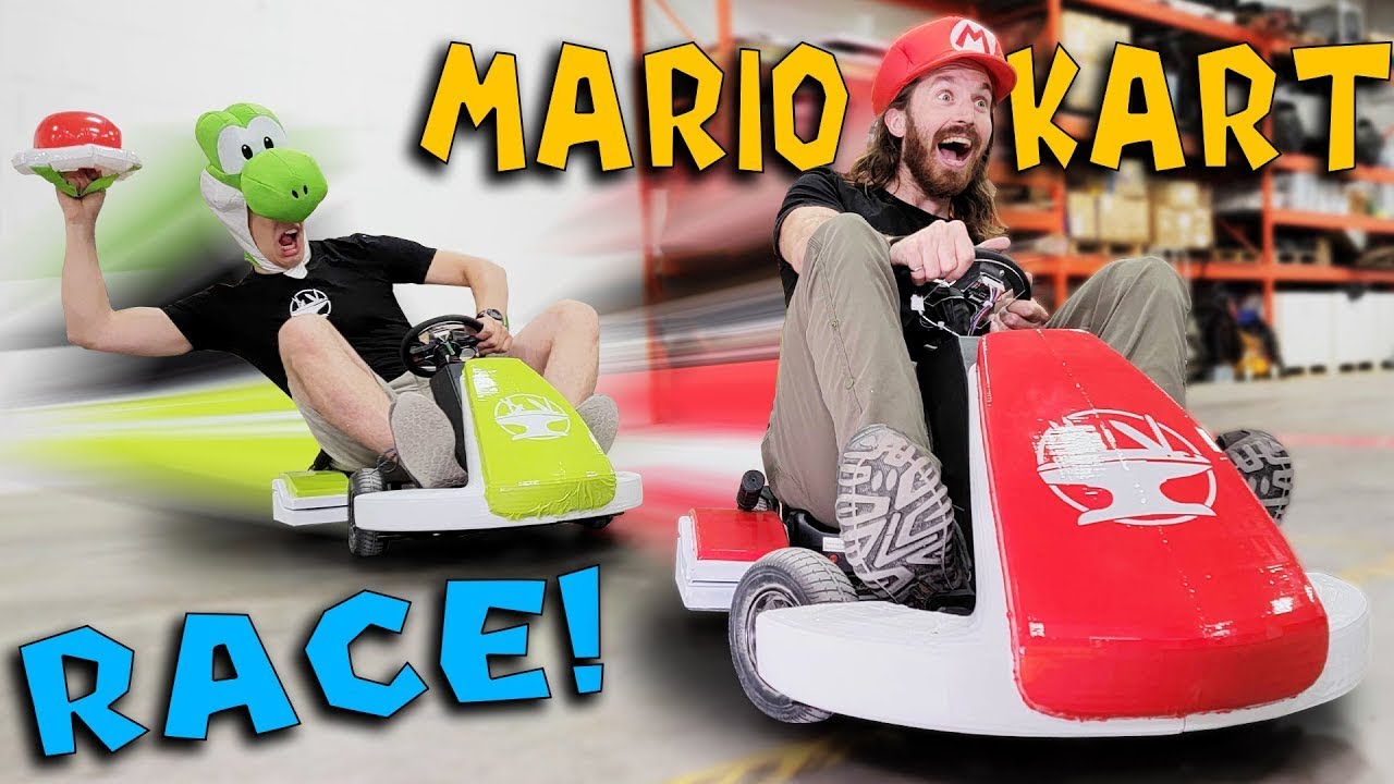 Dangerously Overpowered MARIO KART Race!!!