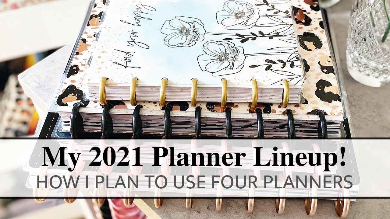 MY 2021 PLANNER LINEUP!