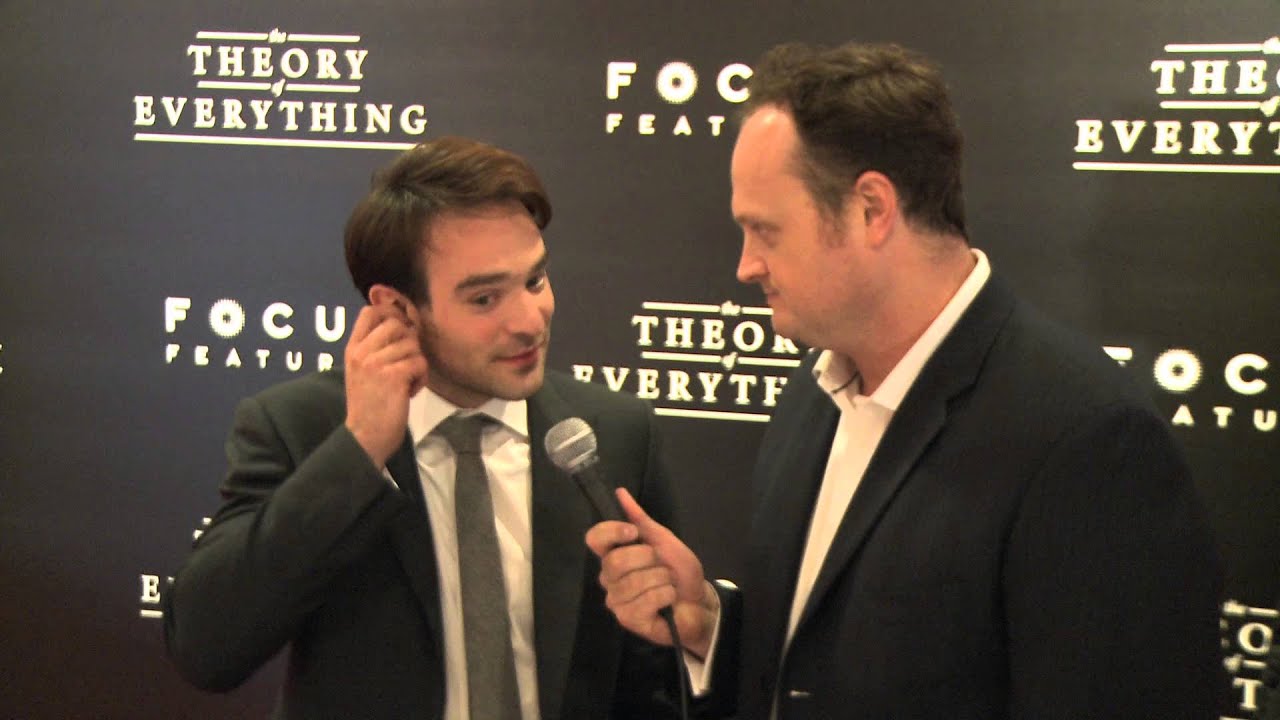 Charlie Cox talks Daredevil at the Theory of Everything Premiere with Brad Blanks