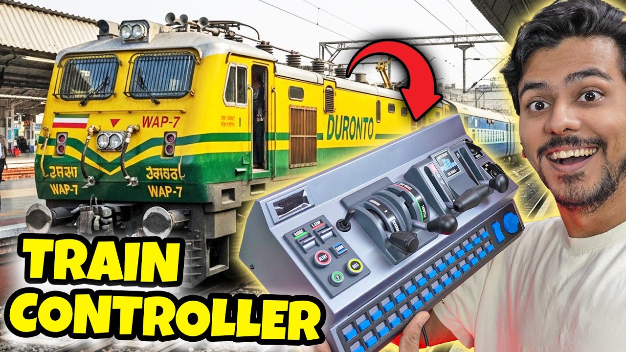 The Ultimate Train Simulator Setup (RailDriver Controller)