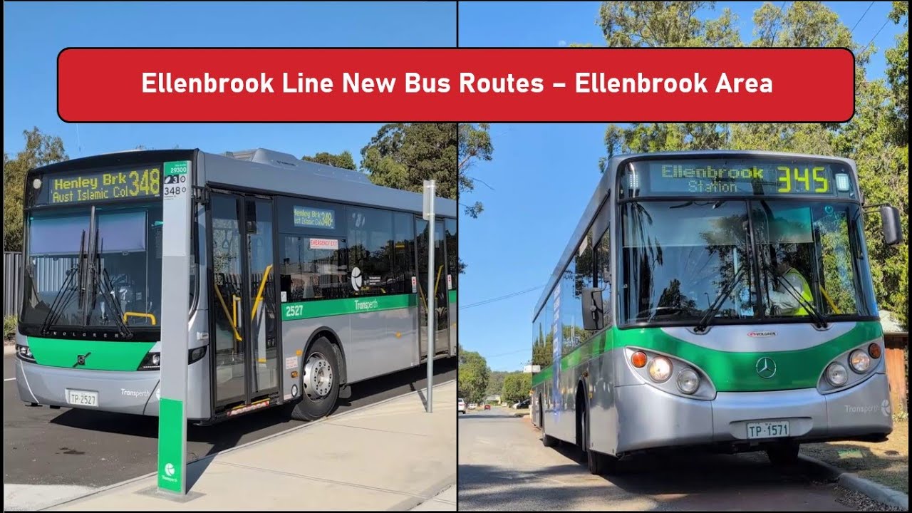 Ellenbrook Line New Bus Routes - Ellenbrook Area