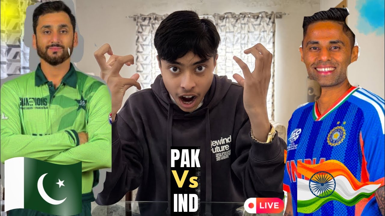 Pakistan vs ind specifically live 😍•