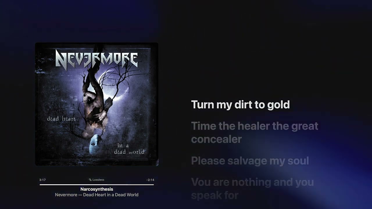 Nevermore - Narcosynthesis - with lyrics