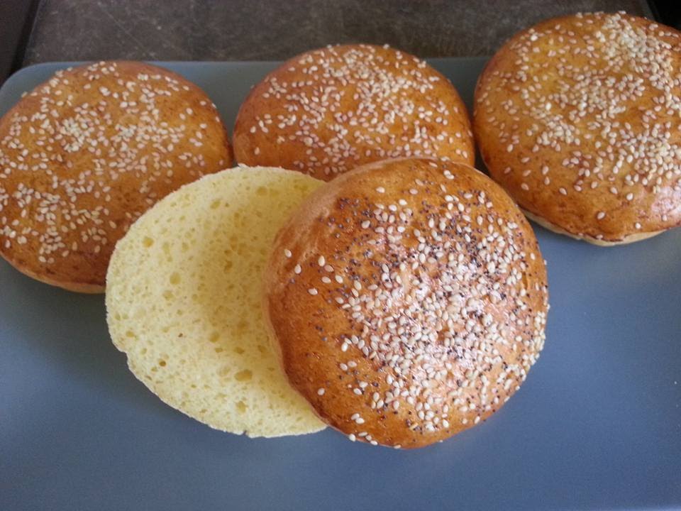 Pains hamburger sans gluten/Gluten free burger bread or buns