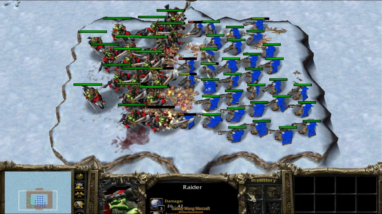(Comment Request) 33 Raider vs 33 Rifleman (100 Food) Fully Upgrade 1080p